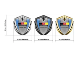Hamann Domed Emblem Badge Pro Style Stainless Steel